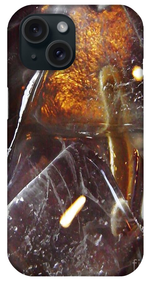 Abstract Ice 4 iPhone Case featuring the photograph Abstract Ice 4 by Sarah Loft
