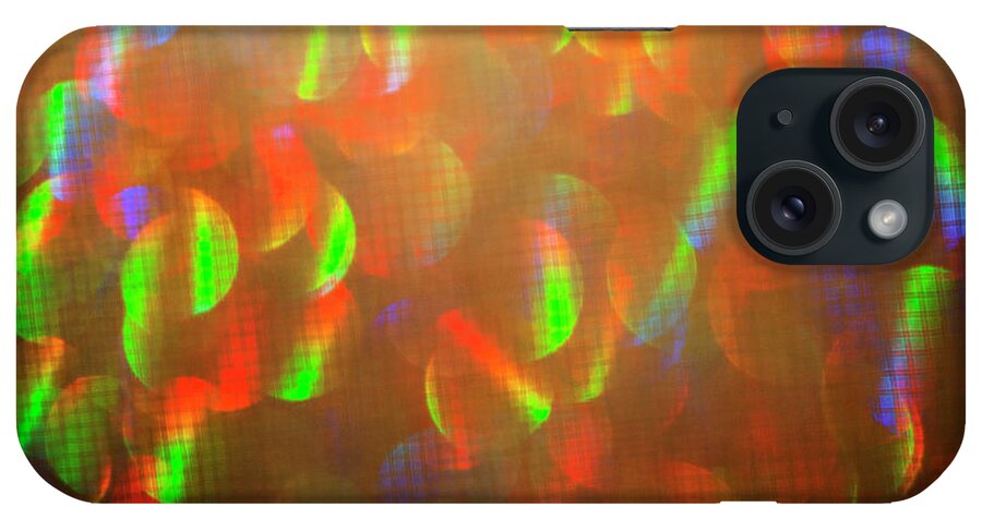 Concepts & Topics iPhone Case featuring the photograph Abstract Spotted Light Pattern by Brian Stablyk