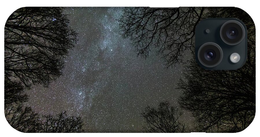 Outdoors iPhone Case featuring the photograph Abundance Of Stars In The Night Sky by John Short