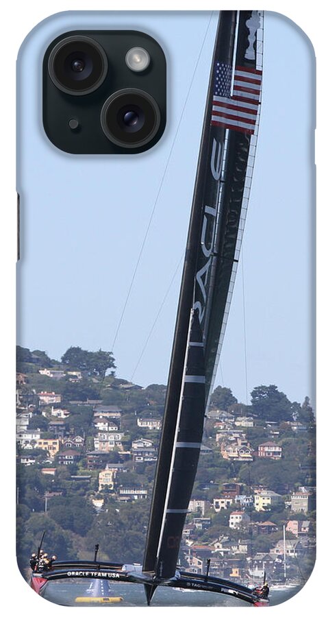 Ac34 iPhone Case featuring the photograph Cup Winner by Steven Lapkin
