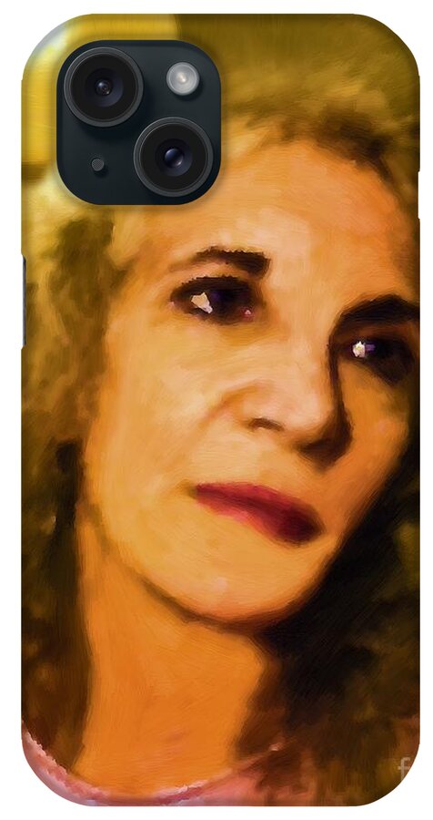 Woman iPhone Case featuring the painting After the Dance by RC DeWinter