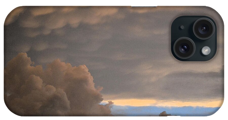 Abstract iPhone Case featuring the photograph After the Storm 2 by Lyle Crump