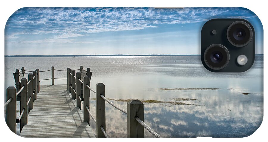 Beautiful Sunset iPhone Case featuring the photograph Afternoon at Currituck Sound by Victor Culpepper