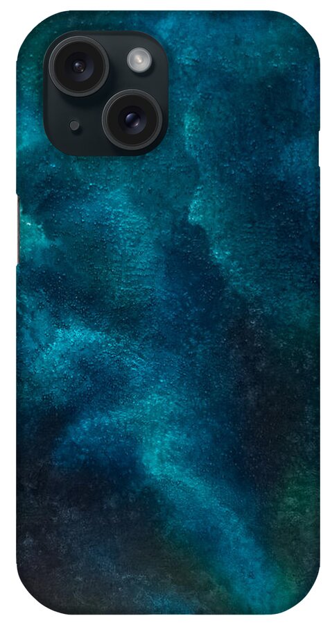 Abstract iPhone Case featuring the painting Contemplation by Marc Dmytryshyn
