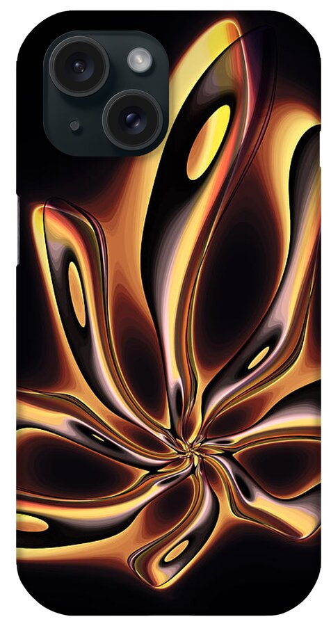 Vic Eberly iPhone Case featuring the digital art Aglow by Vic Eberly