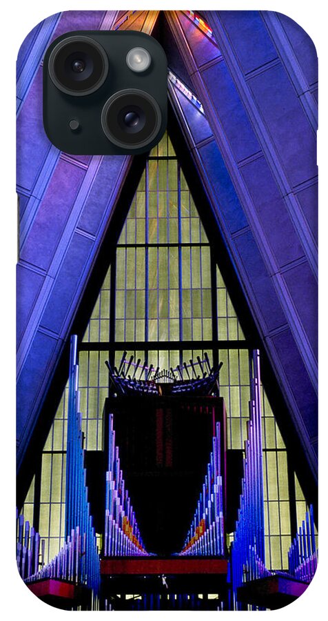 Air Force iPhone Case featuring the photograph Air Force Academy Chapel by Michael Ash