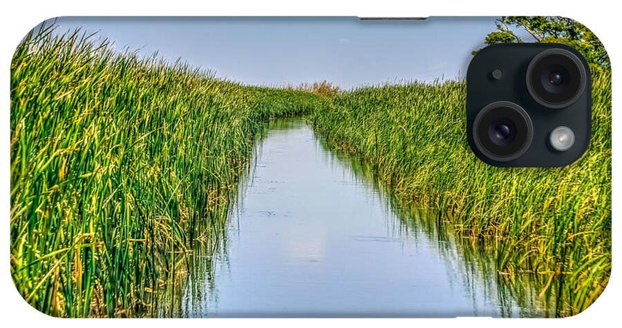 Adventure iPhone Case featuring the photograph Airboat On The Mobile Delta by Traveler's Pics
