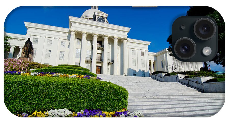 State iPhone Case featuring the photograph Alabama State Capitol Building by Danny Hooks