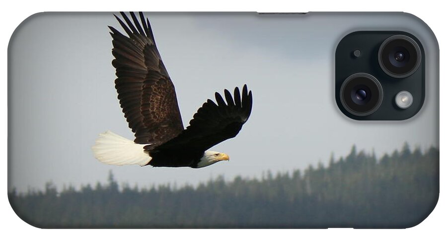 Eagle iPhone Case featuring the photograph Alaskan Flight by Ryan Smith