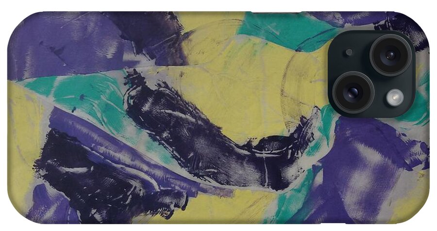 Colors iPhone Case featuring the painting Albers Effort by Erika Jean Chamberlin