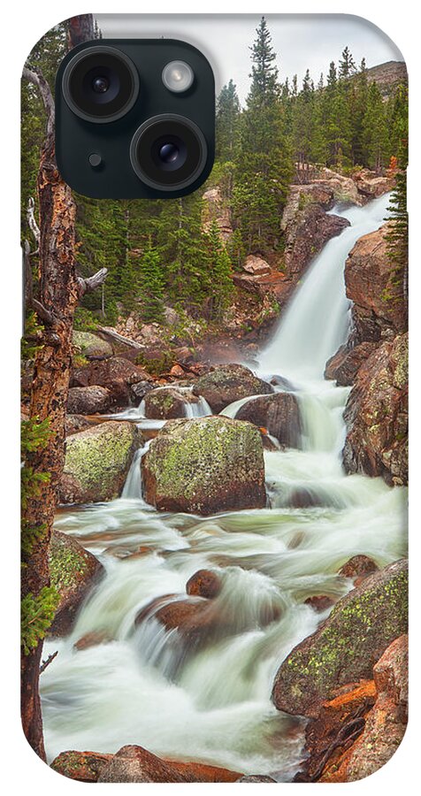 Water iPhone Case featuring the photograph Alberta Falls by Darren White