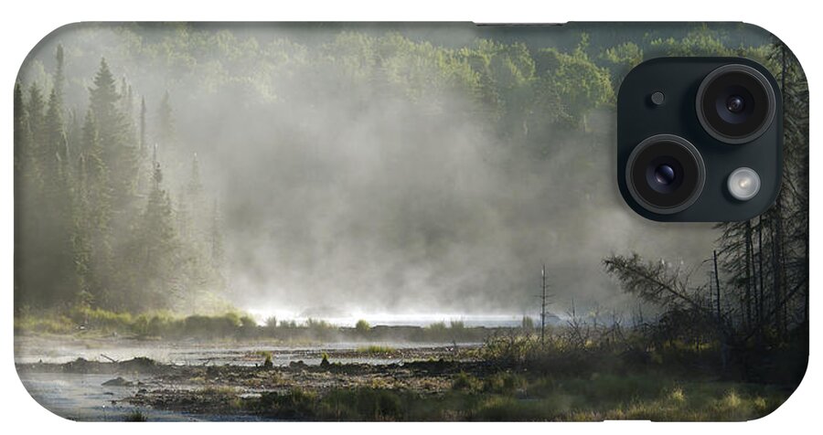 Park iPhone Case featuring the photograph Algonquin Early Morning by Ron Haist