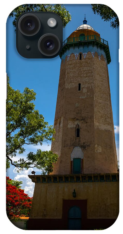 Alhambra Water Tower iPhone Case featuring the photograph Alhambra Water Tower of Coral Gables by Ed Gleichman
