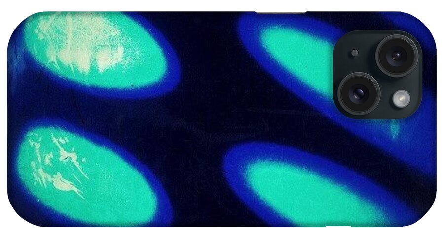 Blue iPhone Case featuring the photograph Alien Light by CML Brown