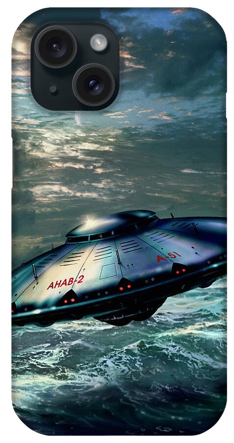 Alien iPhone Case featuring the photograph Alien Spacecraft by David A. Hardy/science Photo Library