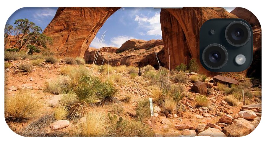 Rainbow Bridge iPhone Case featuring the photograph All Lined Up by Adam Jewell