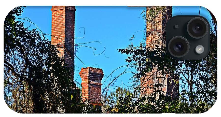 Chimney iPhone Case featuring the photograph All That Remains by Linda Brown