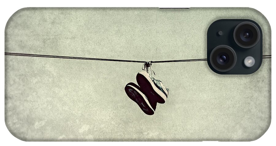 Shoes iPhone Case featuring the photograph All Tied Up by Melanie Lankford Photography