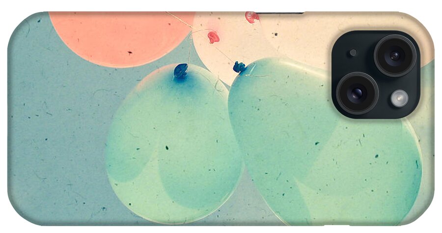 Balloon Photographs iPhone Case featuring the photograph Almost Free by Cassia Beck