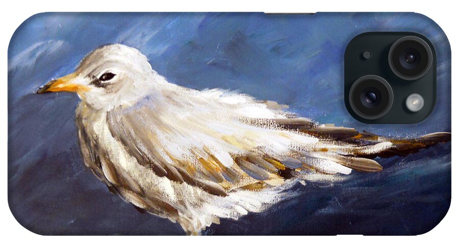 Alone iPhone Case featuring the painting Alone by Dorothy Maier