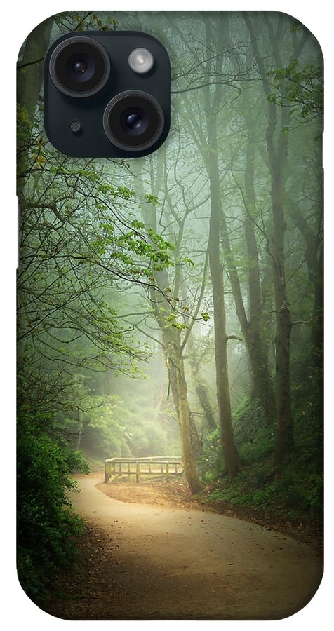 Beautiful iPhone Case featuring the photograph Along the Path by Svetlana Sewell