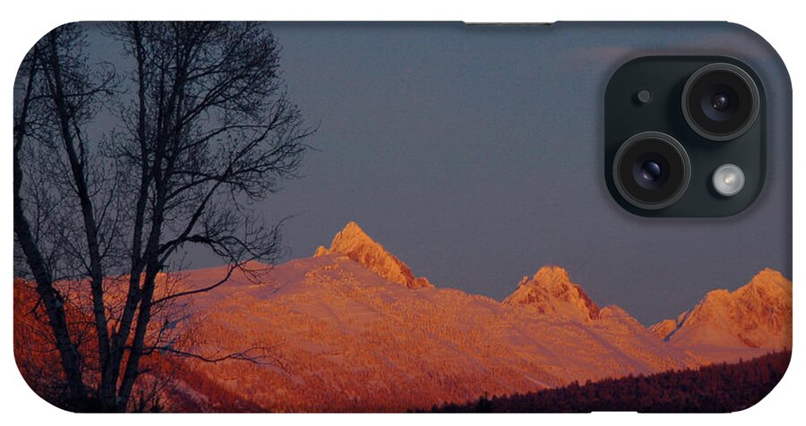 Alpenglow iPhone Case featuring the photograph Alpenglow by Raymond Salani III