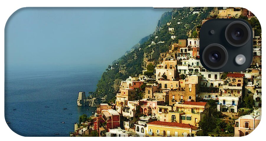 Positano iPhone Case featuring the photograph Positano Impression by Steven Sparks