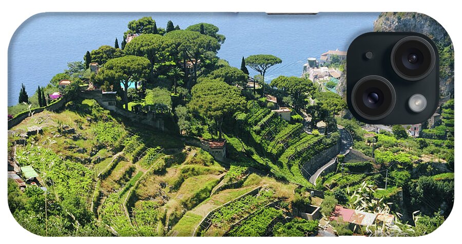 Scenics iPhone Case featuring the photograph Amalfi Coast Terraces by Digistu