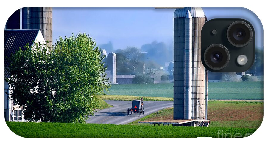 Amish iPhone Case featuring the photograph Amish Country by Dyle  Warren