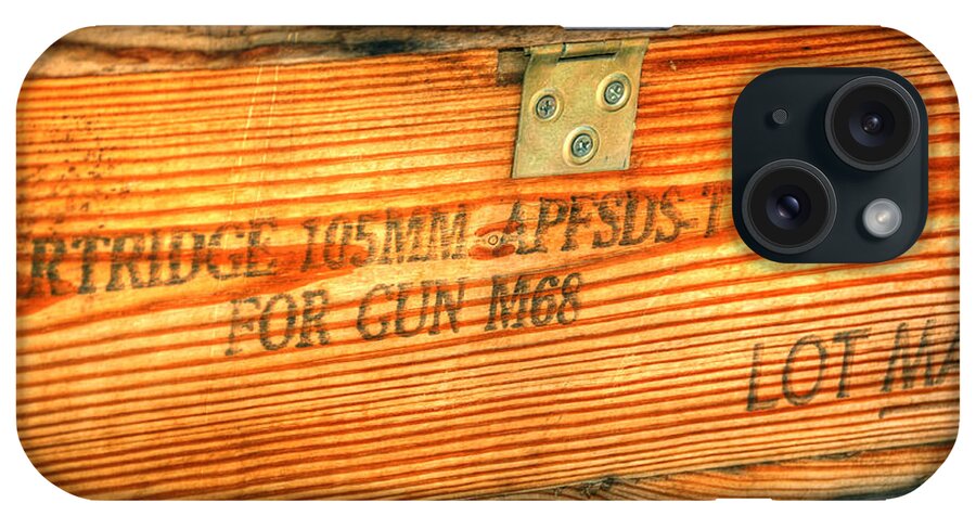 Ammo iPhone Case featuring the photograph Ammo Box 21869 by Jerry Sodorff