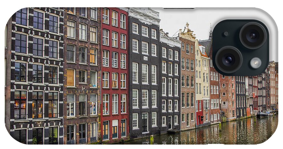 Amsterdam iPhone Case featuring the photograph Amsterdam houses by Patricia Hofmeester