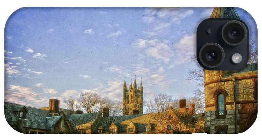 Places iPhone Case featuring the photograph An afternoon at Princeton by Debra Fedchin