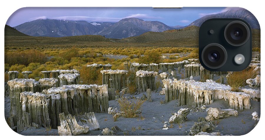 Tufa iPhone Case featuring the photograph An Ancient Watermark by Paul Breitkreuz