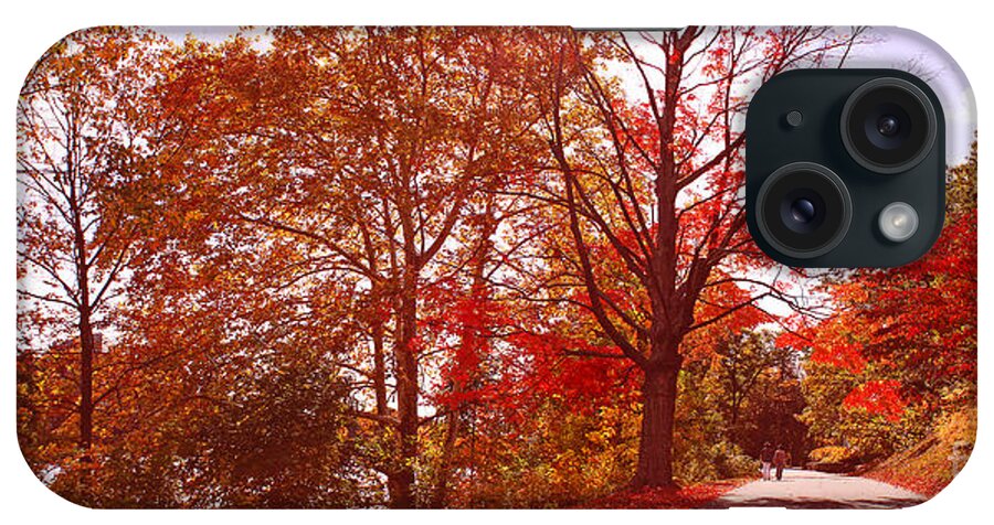 Waltham iPhone Case featuring the photograph An Autumn Walk Along the Charles River by Rita Brown