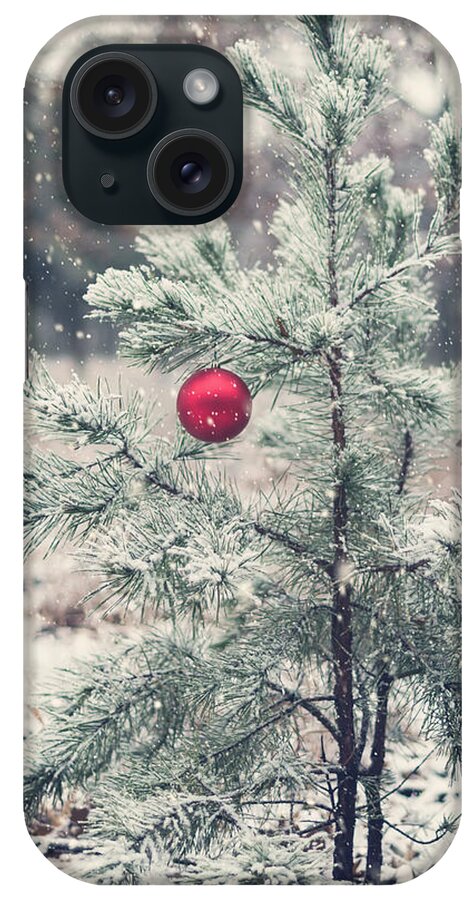 An Old Fashion Christmas iPhone Case featuring the photograph An Old Fashion Christmas by Terry DeLuco