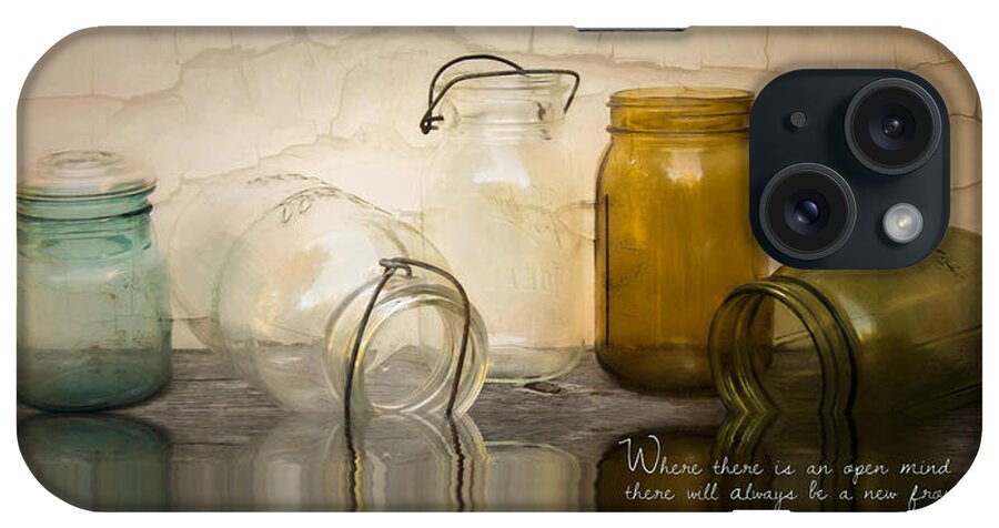 Still Life iPhone Case featuring the photograph An Open Mind by Robin-Lee Vieira
