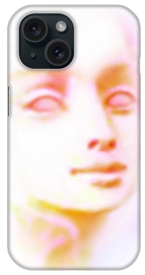Angel iPhone Case featuring the painting Angel Angel Oh So Bright by Hartmut Jager