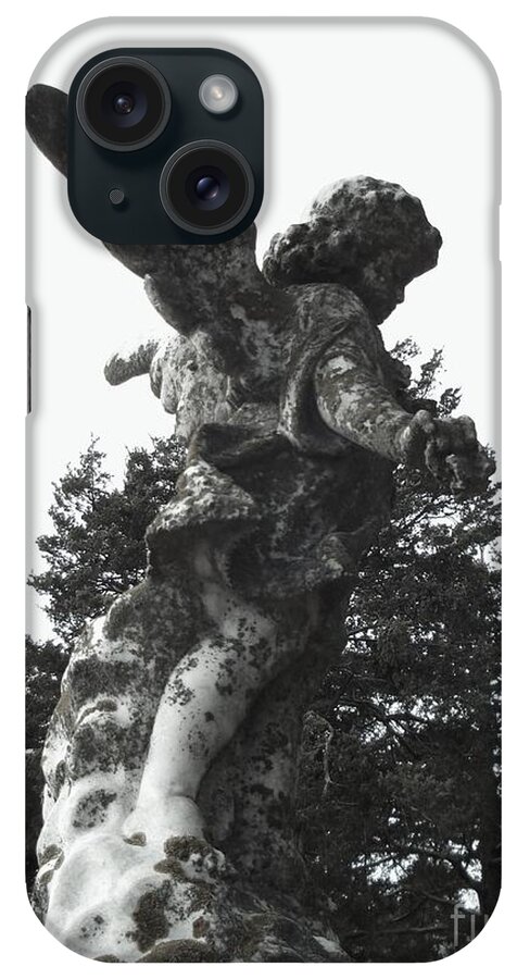 Cemetary iPhone Case featuring the photograph Angel by J L Zarek