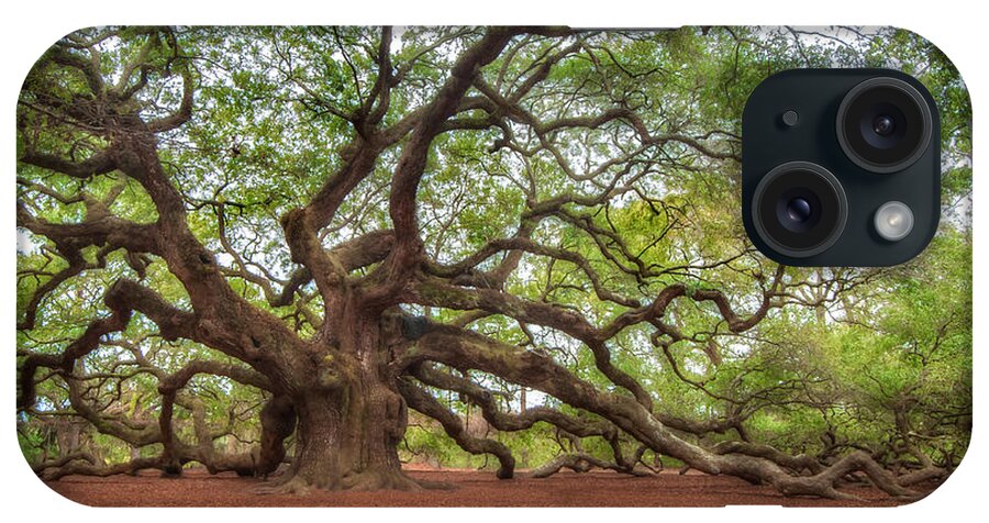 Kiawah iPhone Case featuring the photograph Angel Tree by Joye Ardyn Durham