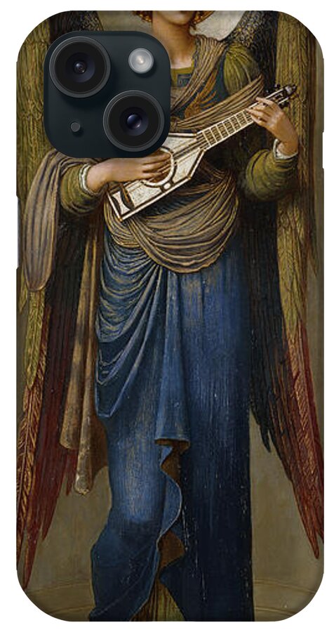 Alcove iPhone Case featuring the painting Angels, 1895 by John Melhuish Strudwick by John Melhuish Strudwick