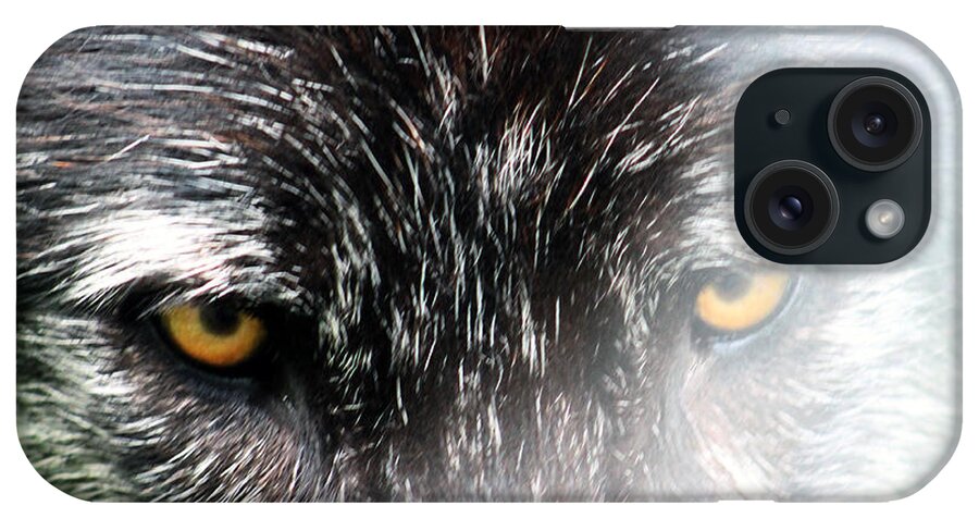 Wolf iPhone Case featuring the photograph Angry fog by Lily K