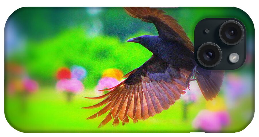 Crow iPhone Case featuring the photograph Animal 4 by Albert Fadel