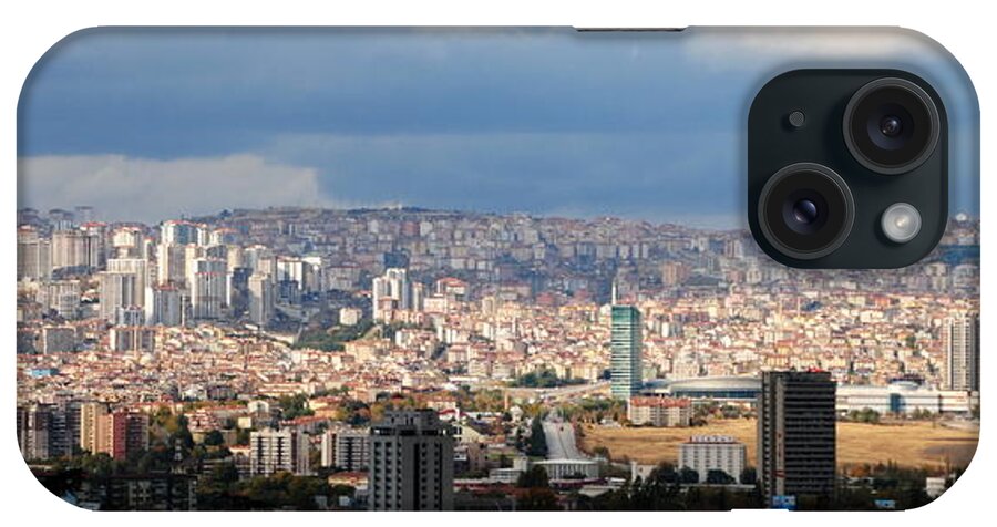  Ankara iPhone Case featuring the photograph Ankara - Panorama by Jacqueline M Lewis