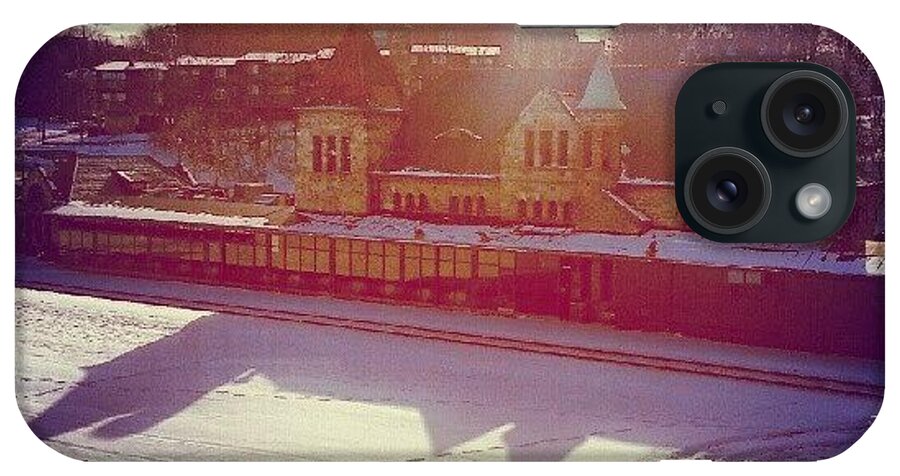 Ann Arbor iPhone Case featuring the photograph Ann Arbor Train Station by Jill Tuinier