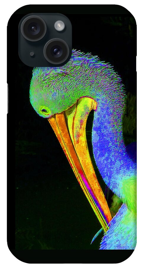 Pelican iPhone Case featuring the photograph Another Pelican Partygoer by Margaret Saheed