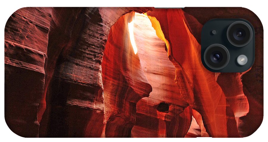 Antelope Canyon iPhone Case featuring the photograph Antelope Canyon 3 by Mitchell R Grosky