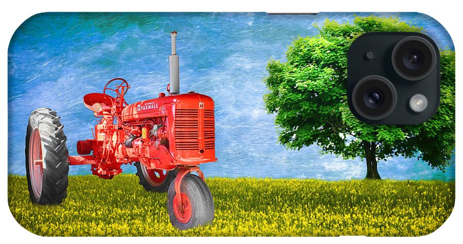 Fred Larson iPhone Case featuring the photograph Antique Farmall Tractor by Fred Larson