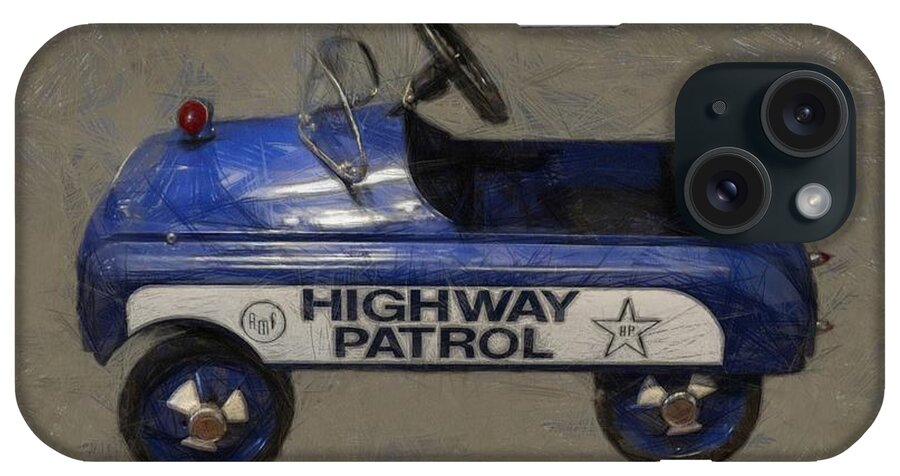 Pedal Car iPhone Case featuring the photograph Antique Pedal Car V by Michelle Calkins