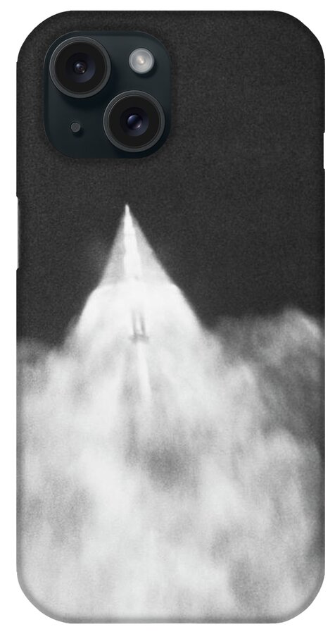 Apollo 11 iPhone Case featuring the photograph Apollo 11 Separates From Its First Stage Rocket by Nasa/science Photo Library