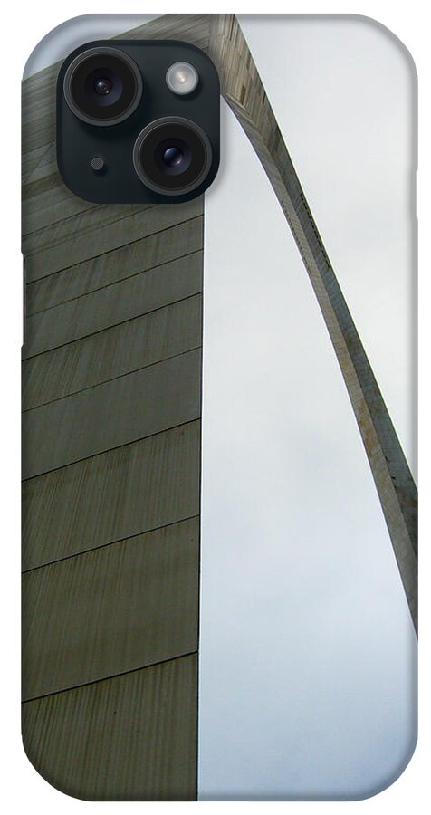 St. Louis iPhone Case featuring the photograph Arch skewed by Ken Arcia